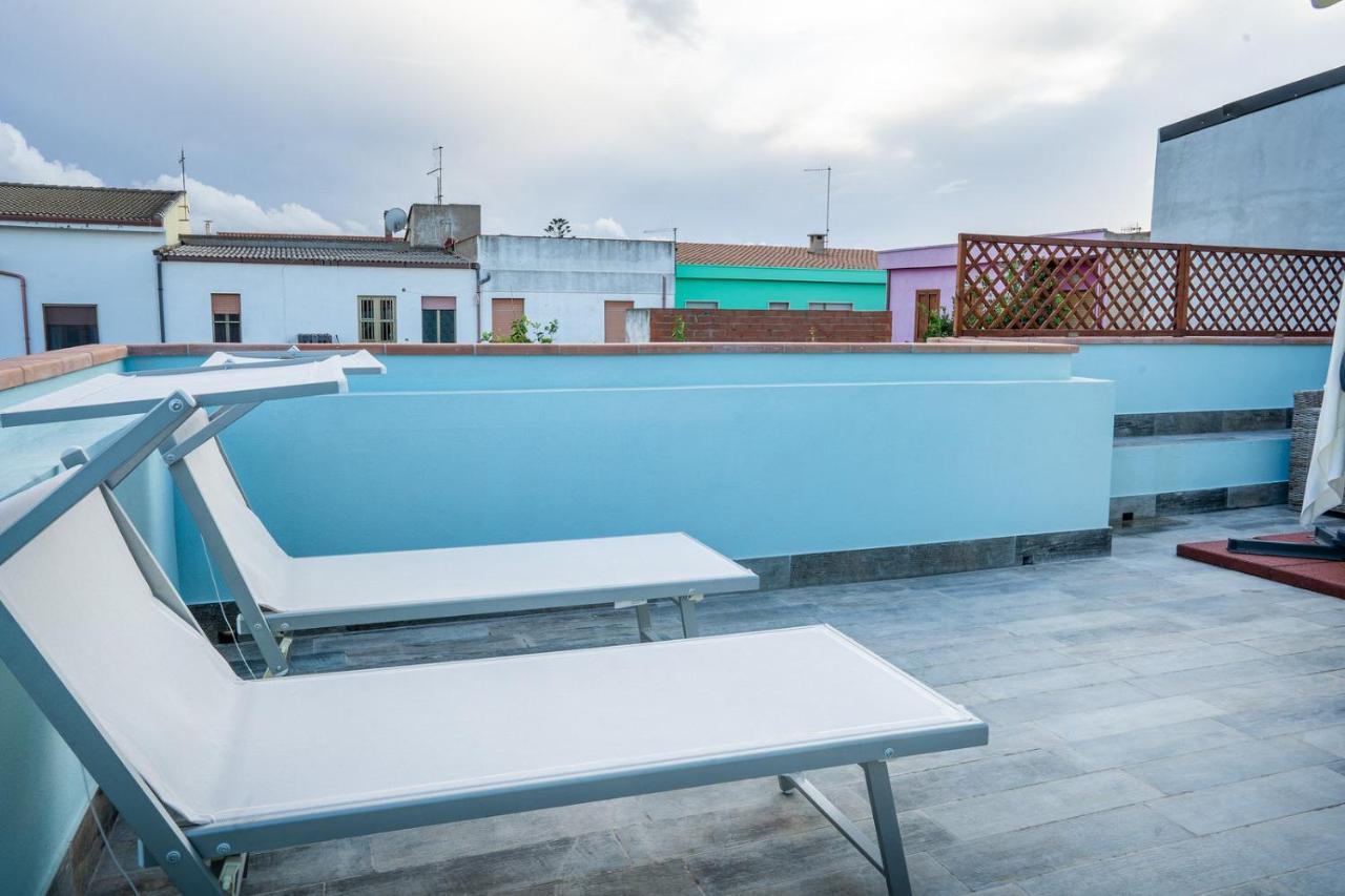 Holiday Home Alle Pavoncelle, Indipendente Con Terrazzo Di 60 Mq Portoscuso Bagian luar foto